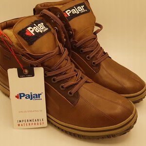 Pajar Genaro Brown Leather Waterproof Boots size12